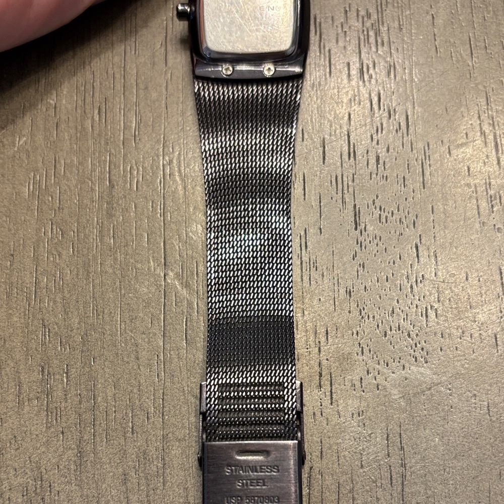 Skagen Brown Rectangular Mesh Watch - image 7